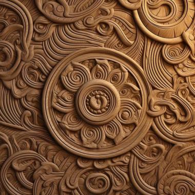 Patterns and decorations stl patterns 3 3d model